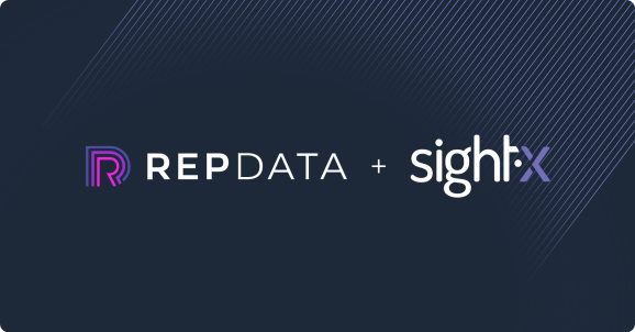 Rep Data + SightX Announcement Blog Post