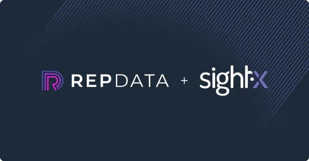 Rep Data + SightX Announcement Blog Post